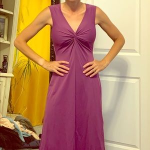 Patagonia purple recycled threads dress